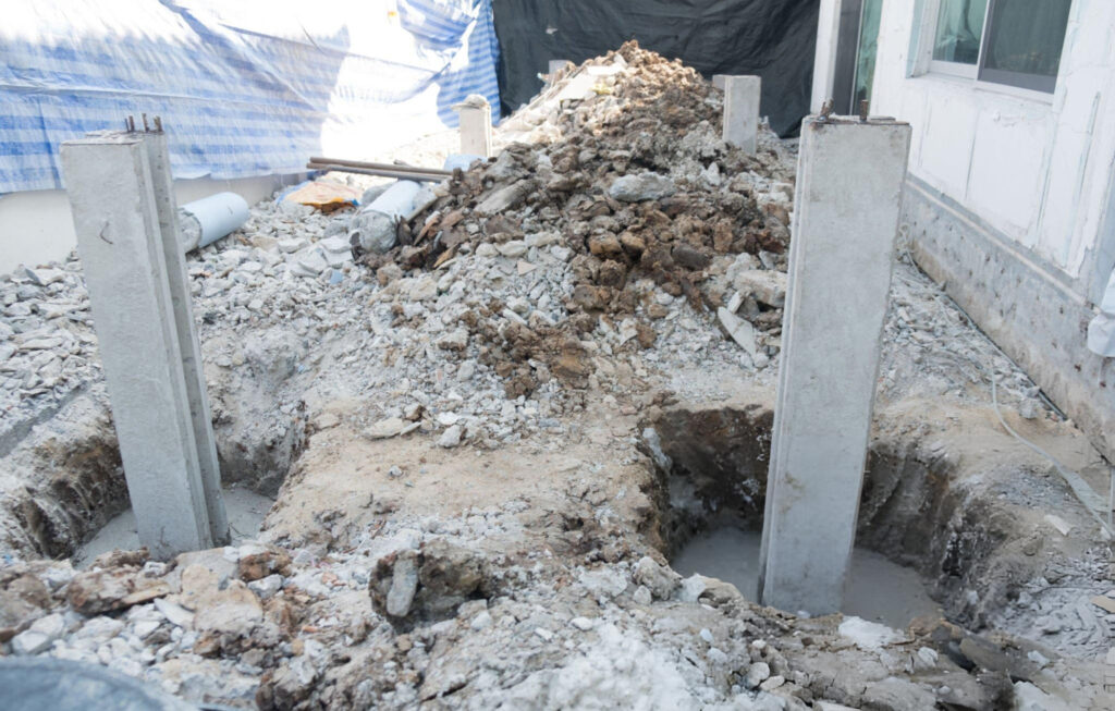 Pressed Concrete Pilings