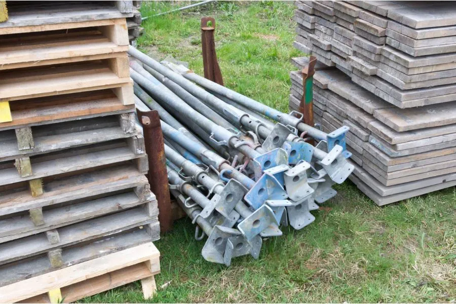 Steel Push Pier Installation